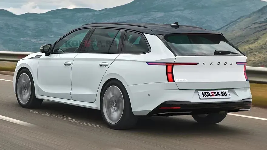 skoda vision o render