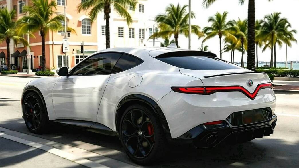 Alfa Romeo Purosangue render