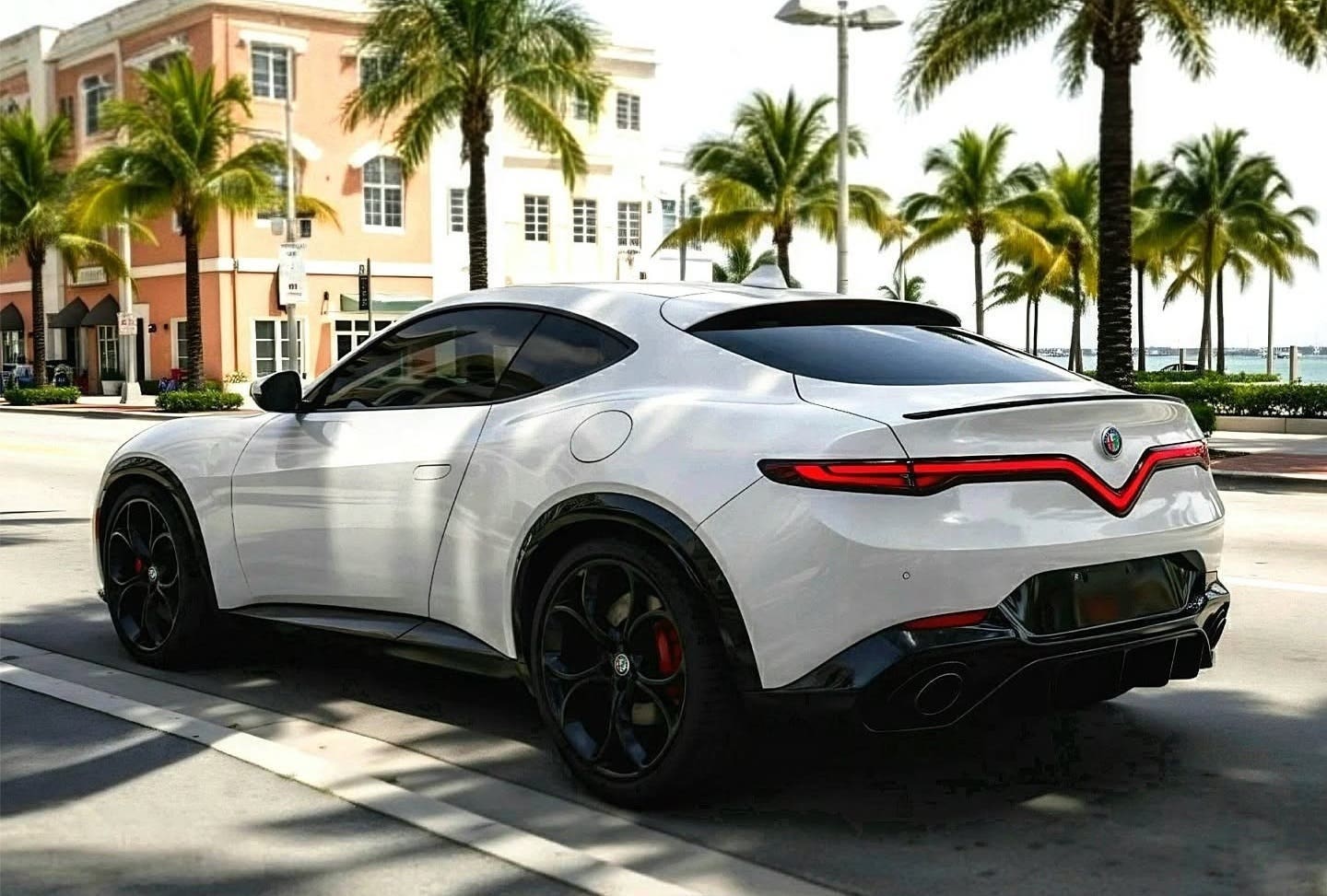 Alfa Romeo Purosangue render
