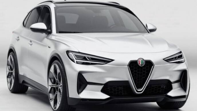 Alfa Romeo crossover render