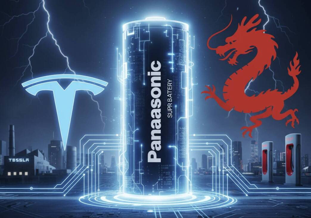 Da Panasonic la super batteria senza anodo a Tesla contro la Cina 1