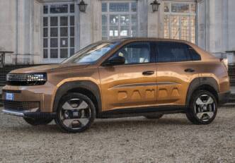 Fiat Panda Fastback render