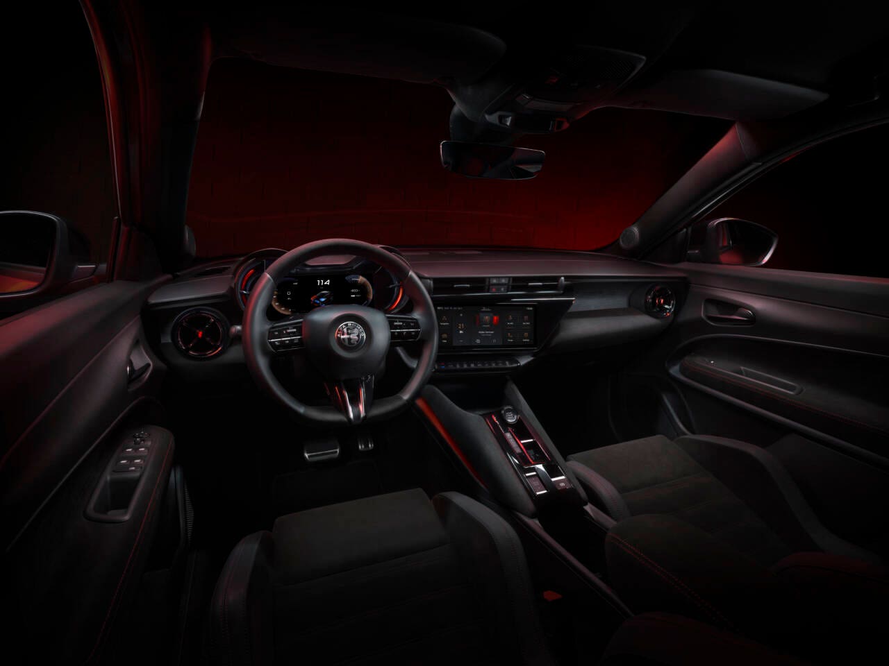 Alfa Romeo Junior dentro