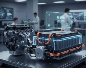 Leapmotor ibride pacchi batteria da 80 kWh per le auto ibride EREV 2