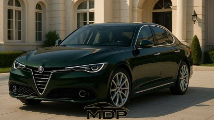 Nuova Alfa Romeo Alfetta render