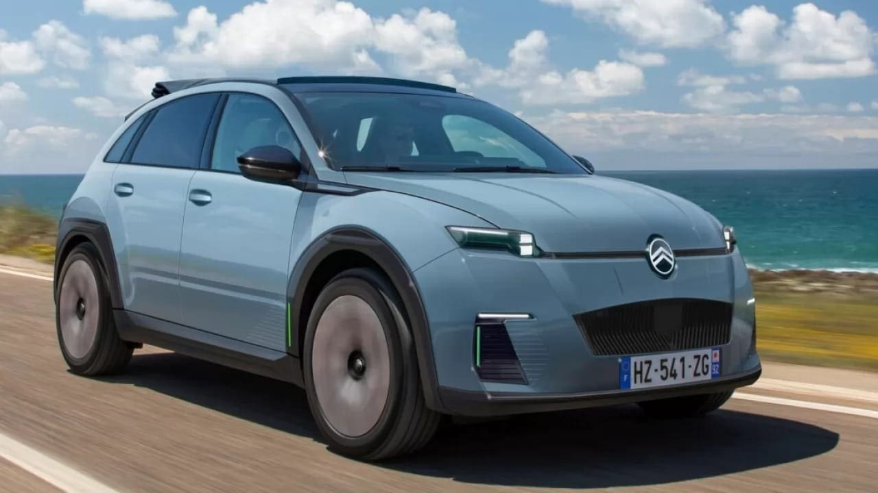 Citroen 2CV render