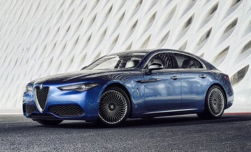 alfa romeo ammiraglia render