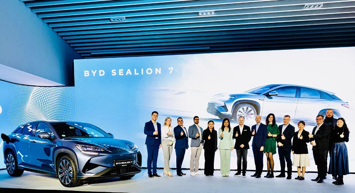 byd sealion 7 in ungheria