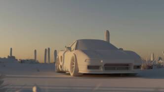 Honda NSX Render 2025