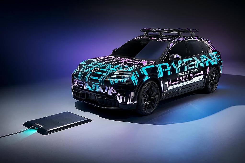 porsche cayenne electric