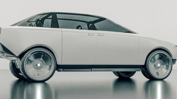 apple car render