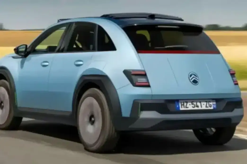 Citroen 2CV render