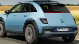 Citroen 2CV render