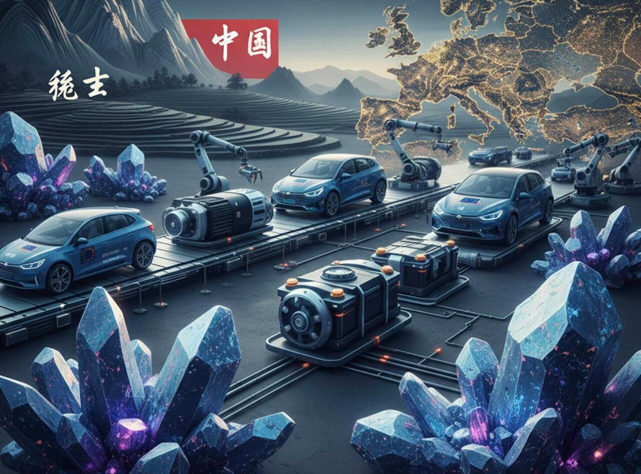 terre rare cinesi per l'auto europea