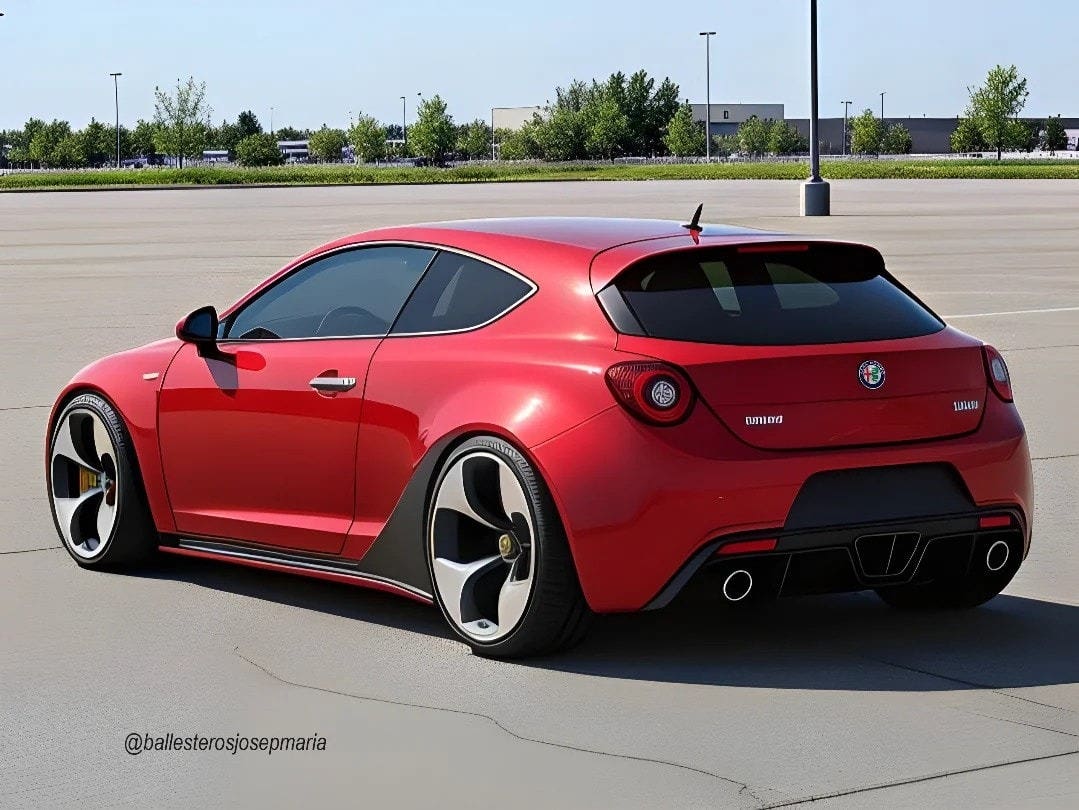 Alfa Romeo MiTo render