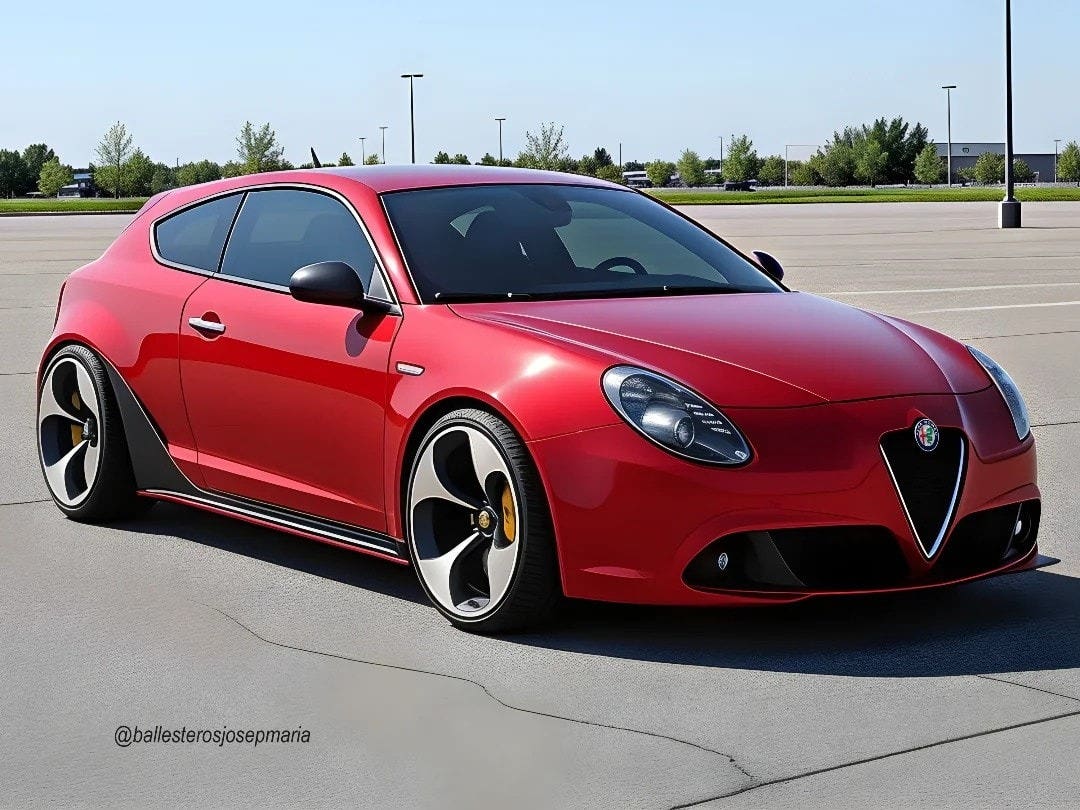 Alfa Romeo MiTo render