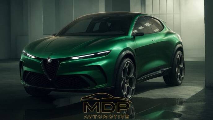 Alfa Romeo SUV render