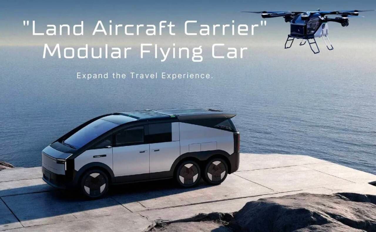 Auto volante Xpeng Aeroht diventa Aridge con autonomia boom