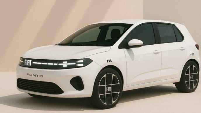 Fiat Punto render