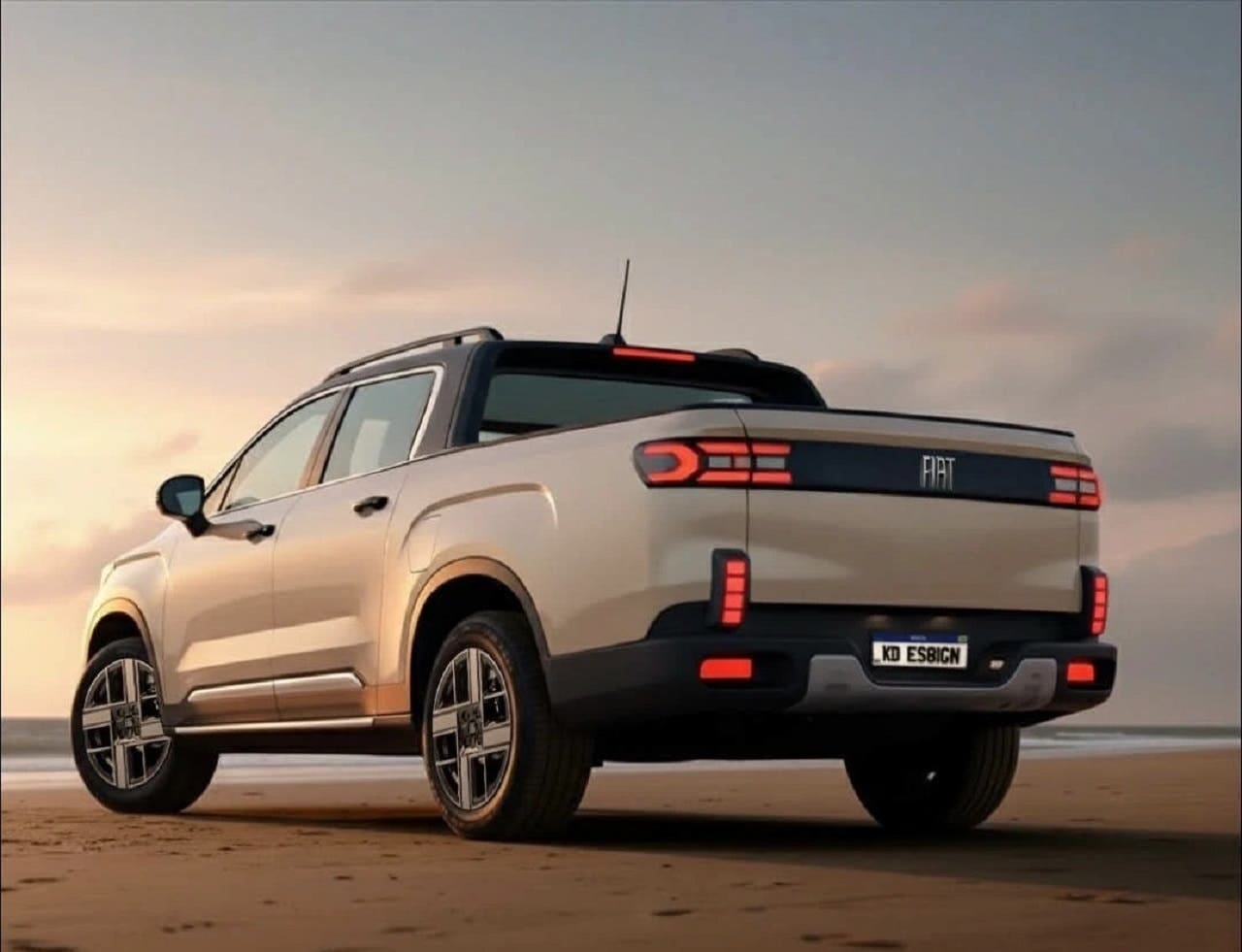 Fiat Strada render