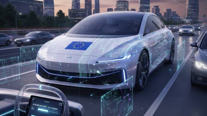 L’UE ora vuole l’auto europea con guida autonoma
