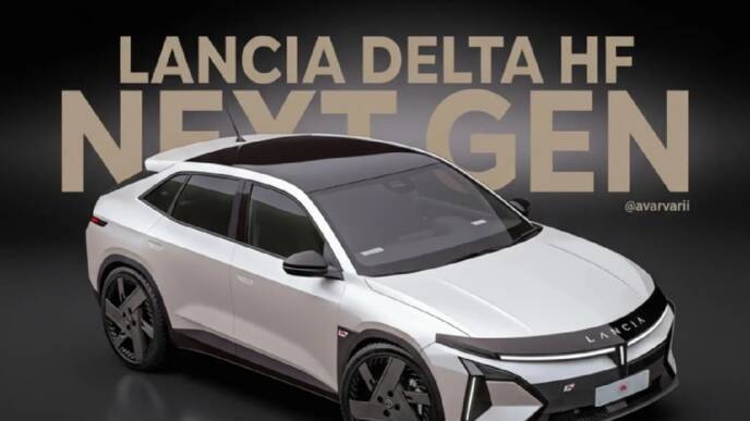 Lancia Delta HF Integrale render