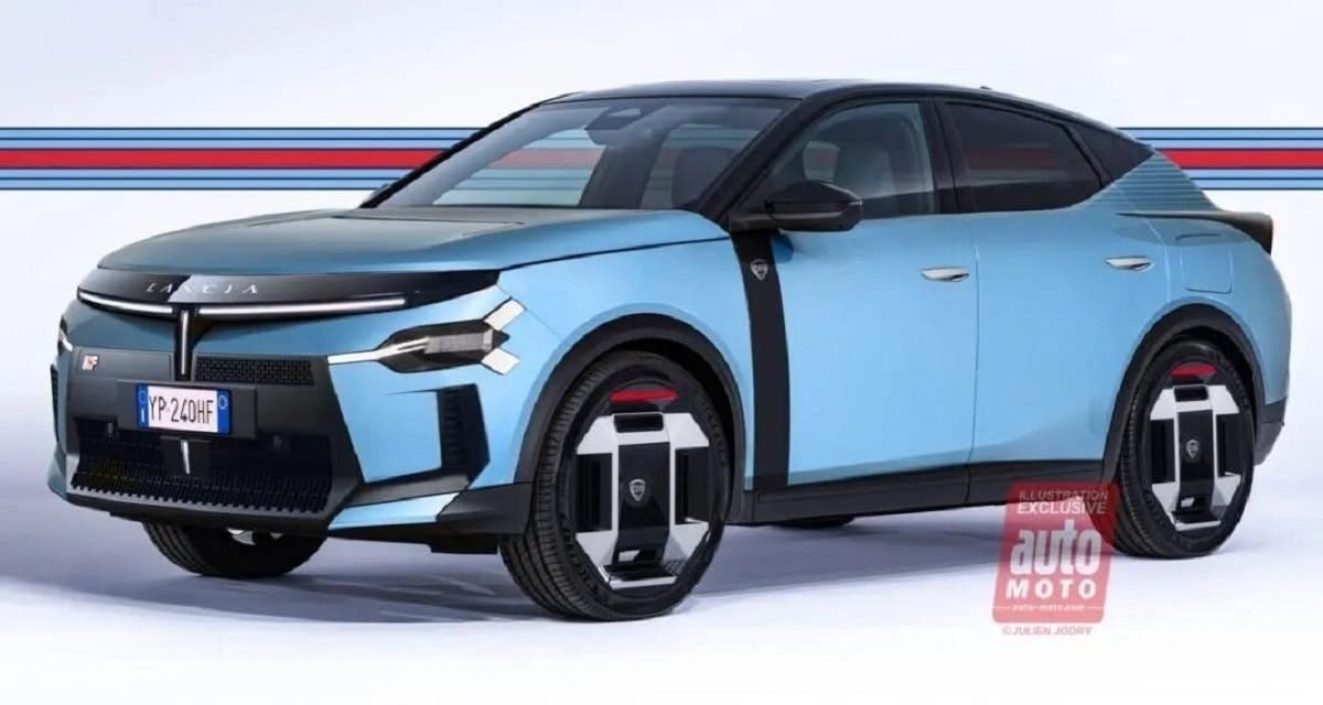Lancia Gamma render