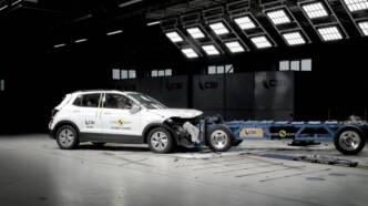 Volkswagen T-Cross crash