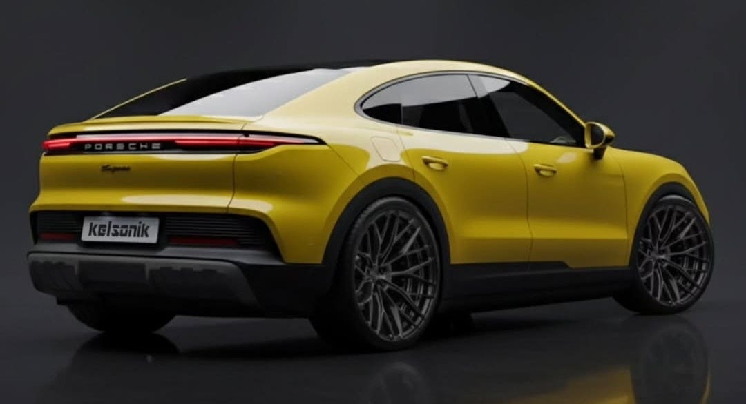 porsche cayenne coupé render