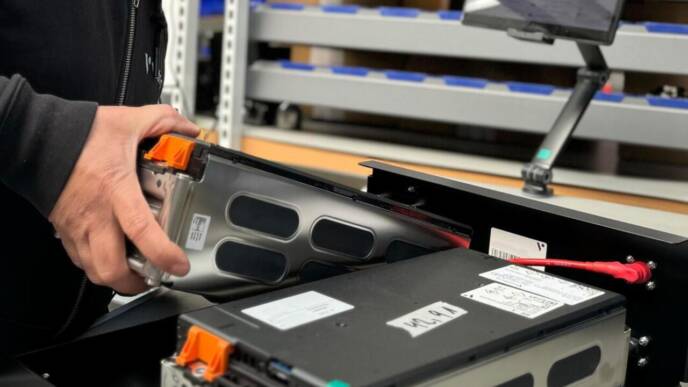 Voltfang, riuso batterie