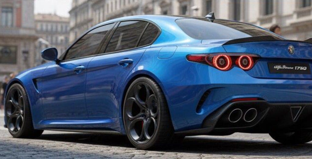 alfa romeo 1750 render