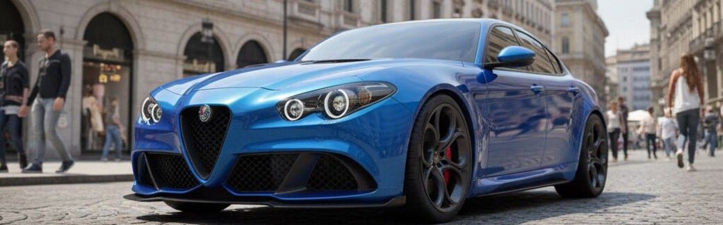 alfa romeo 1750 render