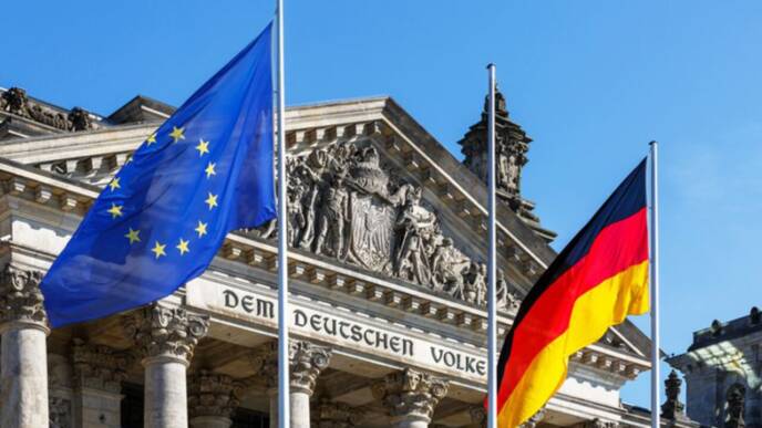 bandiere germania ue