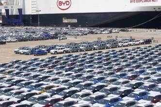 export veicoli cinesi di BYD