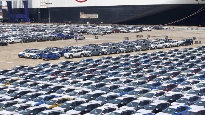 export veicoli cinesi di BYD