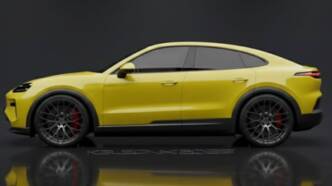 porsche cayenne coupé render