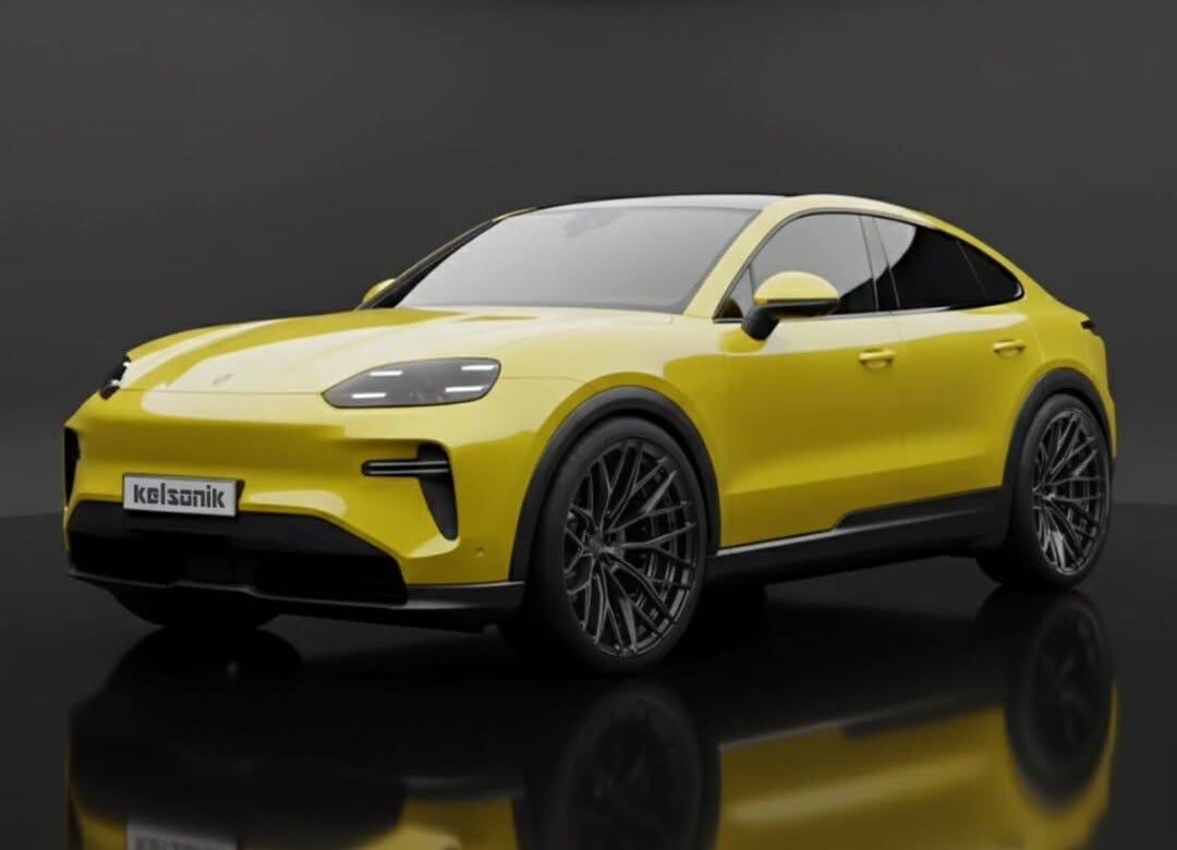 porsche cayenne coupé render