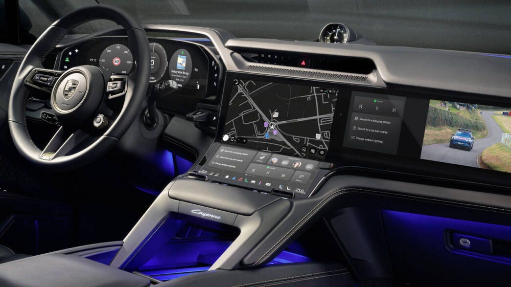 porsche cayenne electric