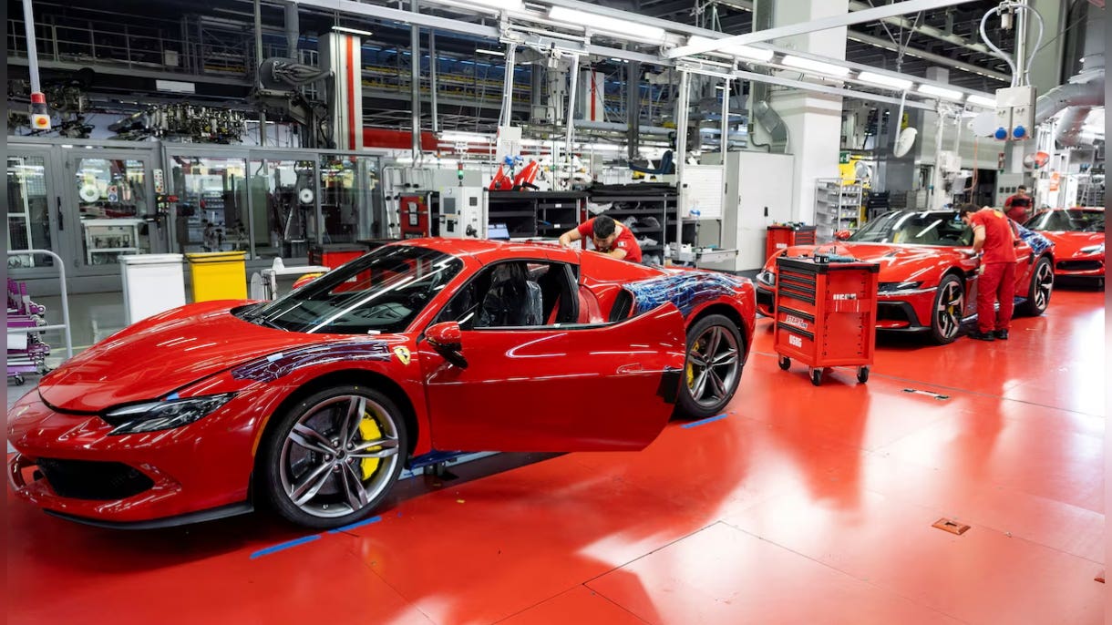 ferrari, stabilimento maranello
