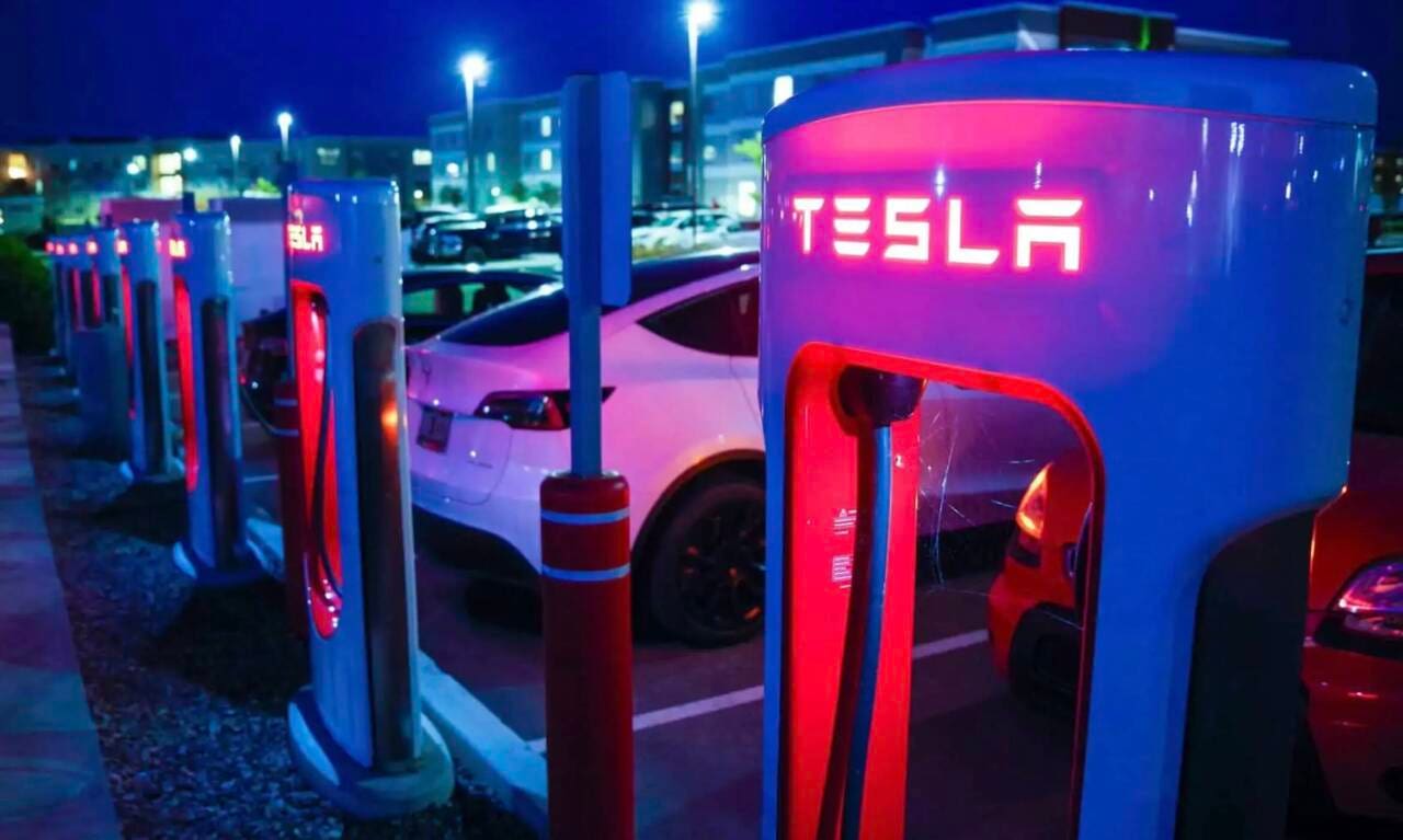 tesla supercharger
