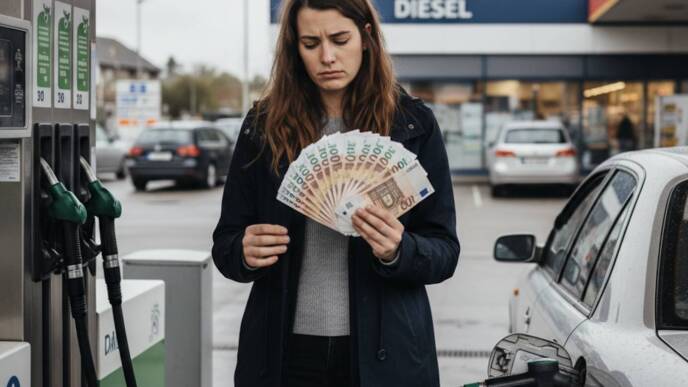 diesel perché sale