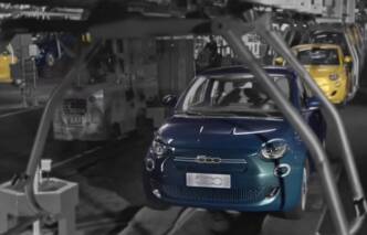 fiat 500 ibrida spot