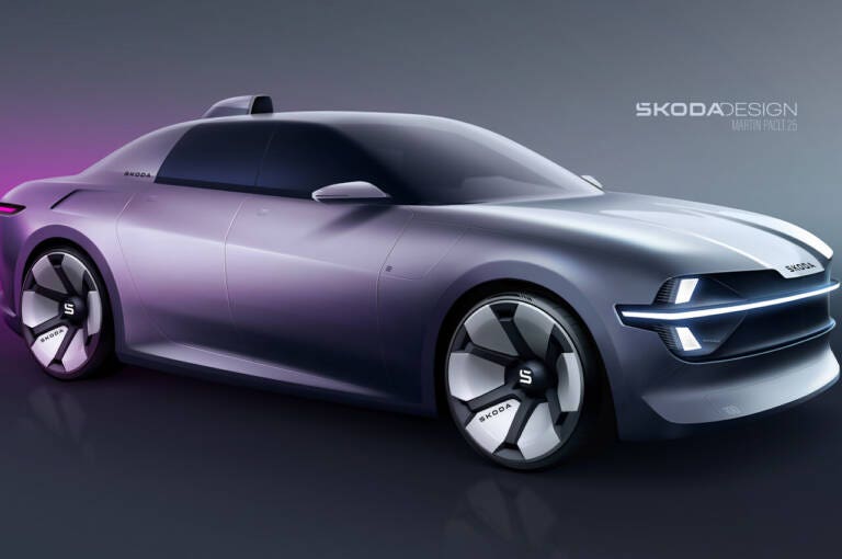Skoda 100, nuovo concept: un’altra icona riportata in vita dal marchio