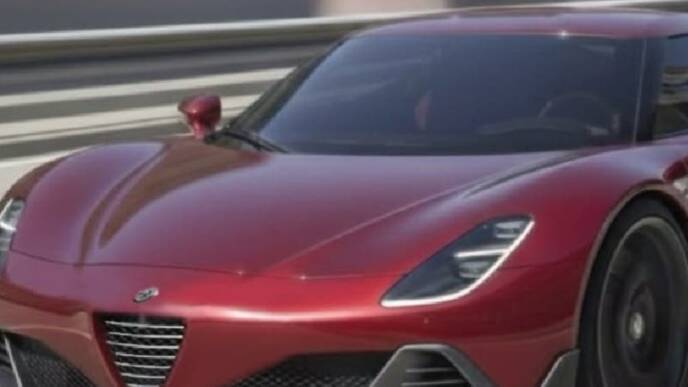 Alfa Romeo 4C render