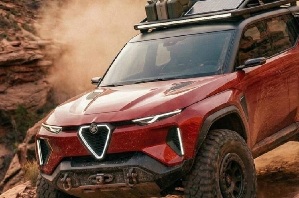 Alfa Romeo fuoristrada render