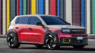 Fiat Abarth Grande Panda render