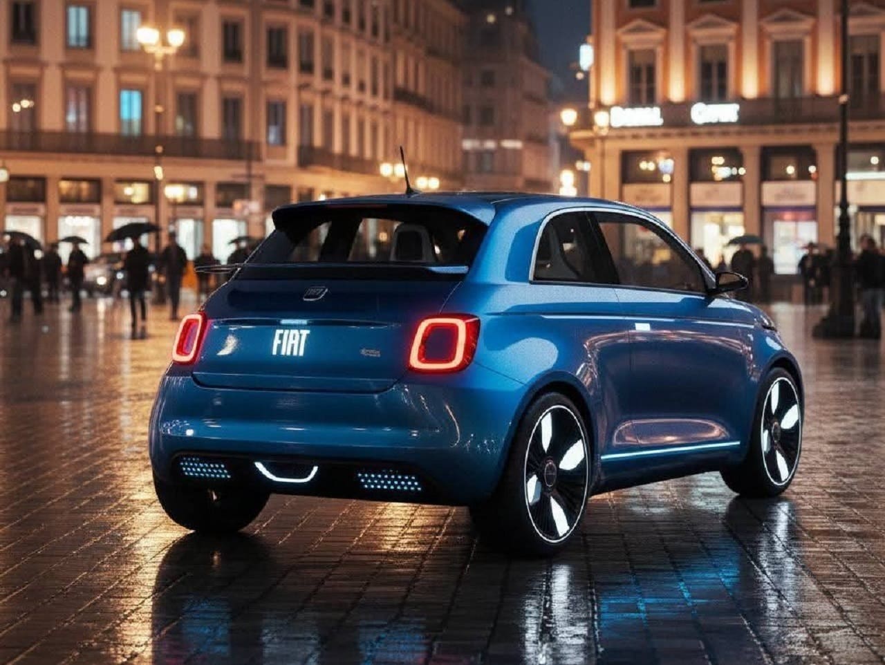 Nuova Fiat 500 render