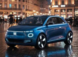 Nuova Fiat 500 render