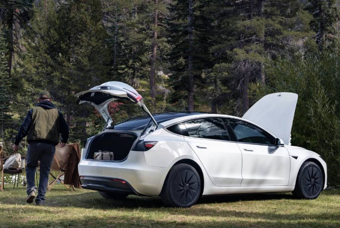 Tesla Model 3 Standard dietro