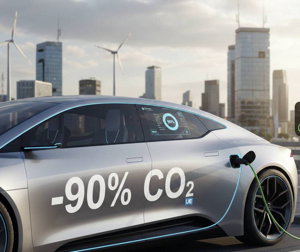 meno 90% co2 auto ue